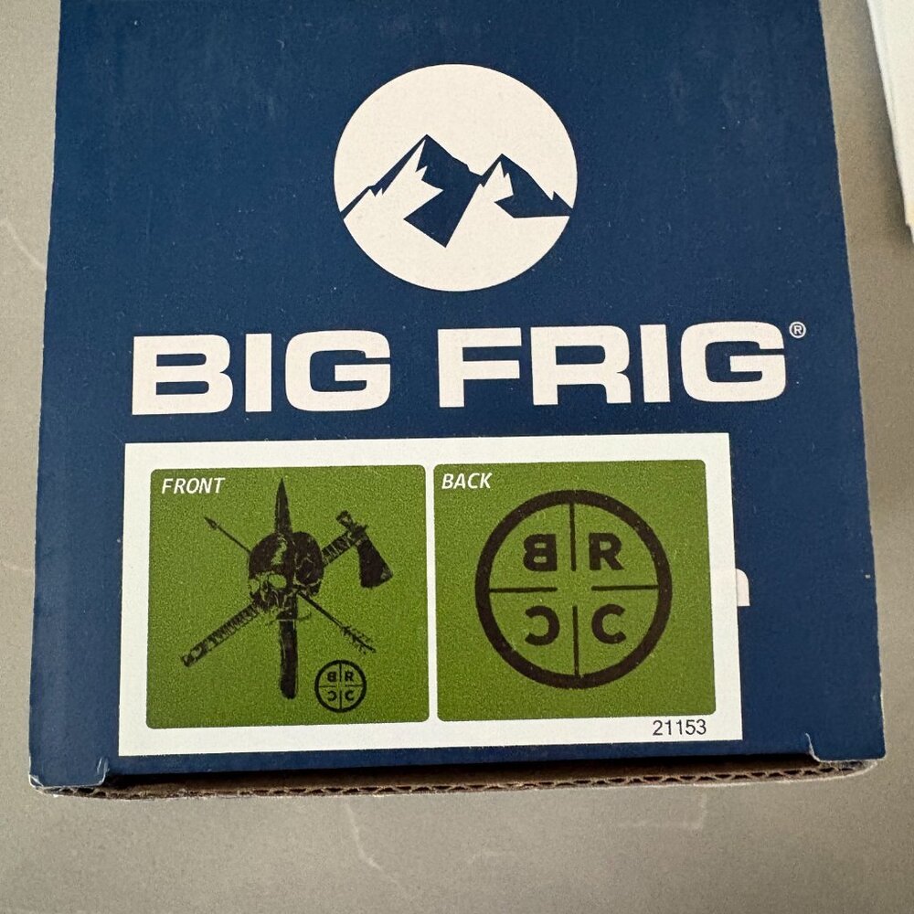 Black Rifle Coffee 30 oz. Big Frig Matte Green Tumbler - Picture 5 of 10